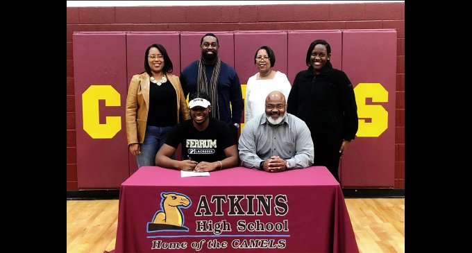 Atkins lacrosse star signs letter of intent