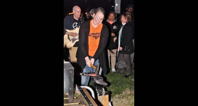 Beating Guns tour makes a stop in town