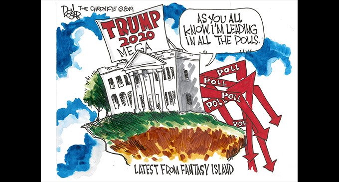 Editorial Cartoon: Trump Polling