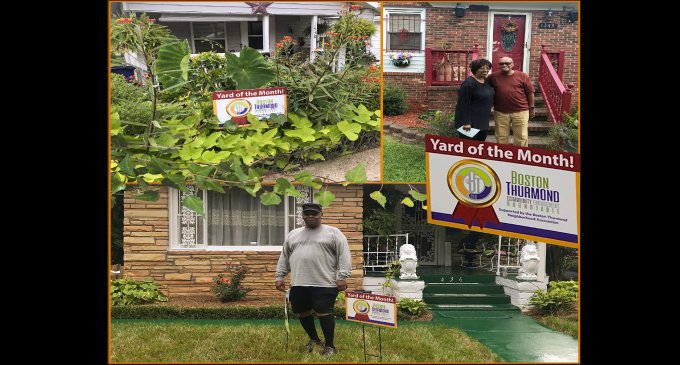 Yard of the Month project instills pride in Boston-Thurmond neighborhood