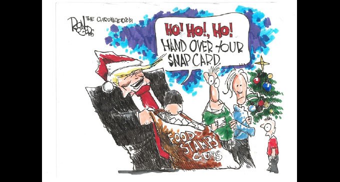 Editorial Cartoon: Food Stamp Cuts