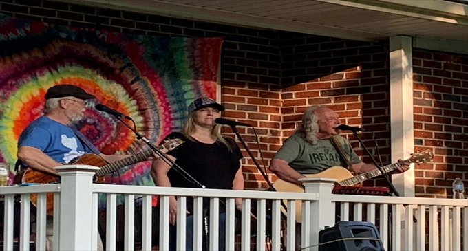 Local band gives ‘porch  concerts’ for neighbors