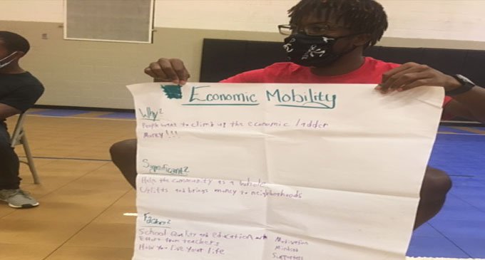 Program helps East Winston students confront problems aggravated by pandemic