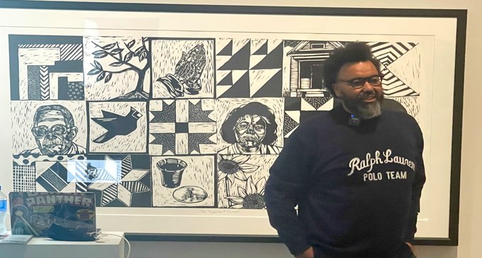 Rashaun Rucker’s art chosen for exhibit at WFU