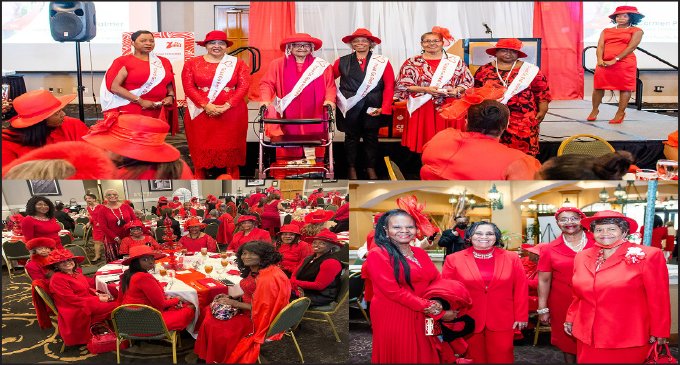 Sisters Go RED for heart health