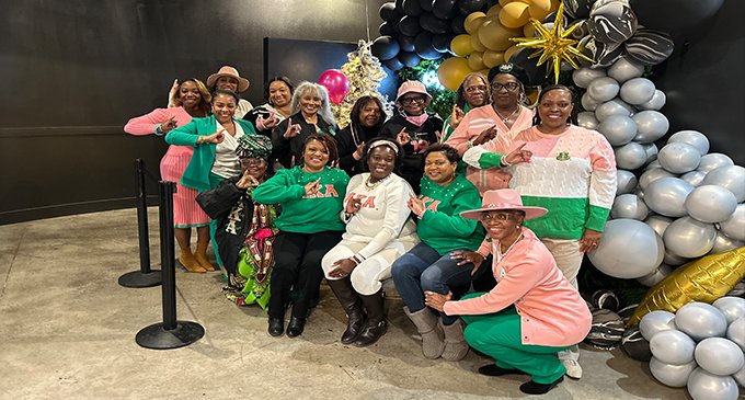 The Phi Omega Chapter of Alpha Kappa Alpha Sorority, Inc. celebrates 117 years of sisterhood