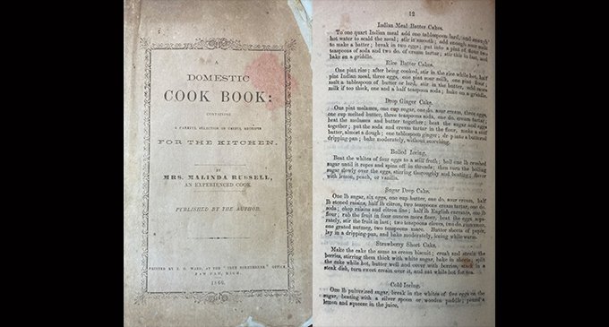 Malinda Russell publishes first cookbook by a Black author in 1866