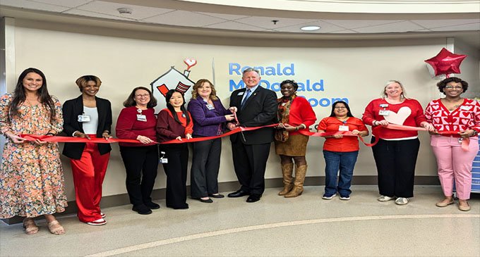 Ronald McDonald House celebrates grand reopening of Novant Health Ronald McDonald Family Room