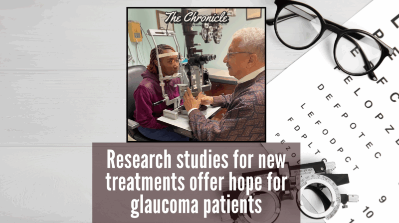 Research studies for new treatments offer hope for glaucoma patientsÂ 